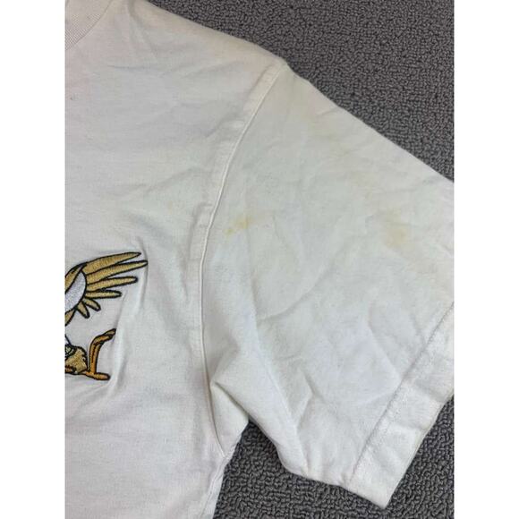 VINTAGE Disney Winnie the Pooh Shirt S/M White 90s Graphic T Embroidered Cartoon - Picture 10 of 11